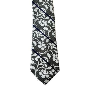 Tallia Men's Floral Tie 100% Silk